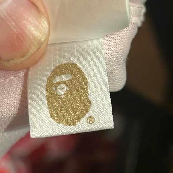 A Bathing Ape Pink ABC Bapesta Tape Tracksuit - Picture 5 of 10